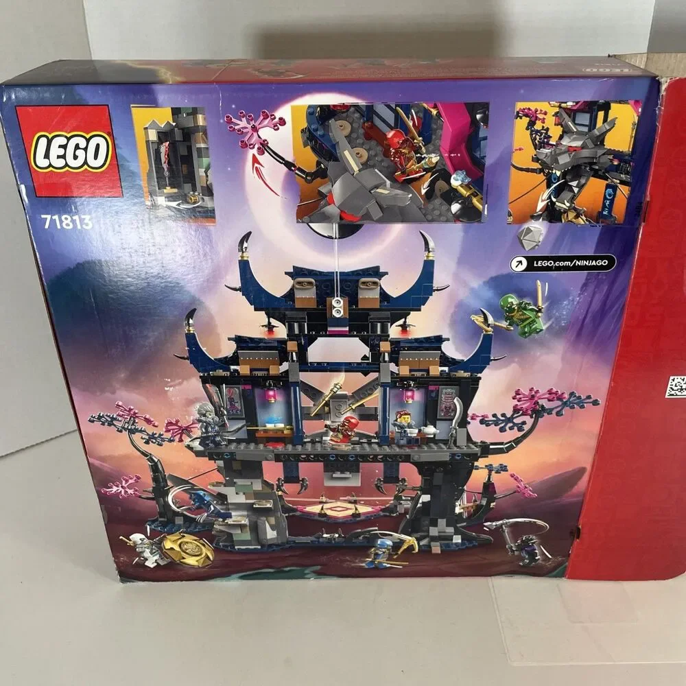 LEGO NINJAGO 71813 Wolf Mask Shadow Dojo Open Box All Bags Factory Sealed